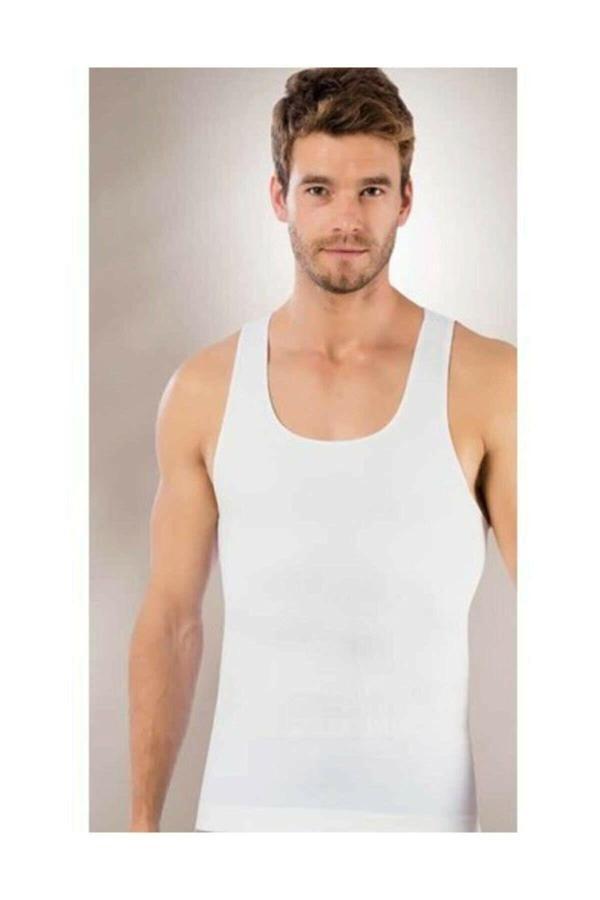 6200 Erkek Toparlayıcı Dikişsiz Korseli Atlet - Image 1