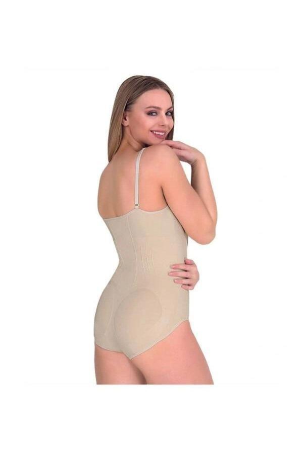 Kadın Göğüs Altı Çıtçıtlı Büyük Beden Body Korse 9105 - Image 1