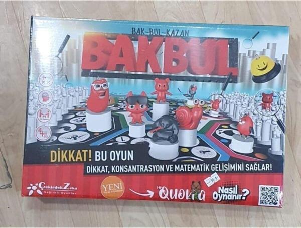Sima Çekirdek Zeka Bak Bul Look Look Kutu Oyunu 3-99 Yaş St05479 - Image 1