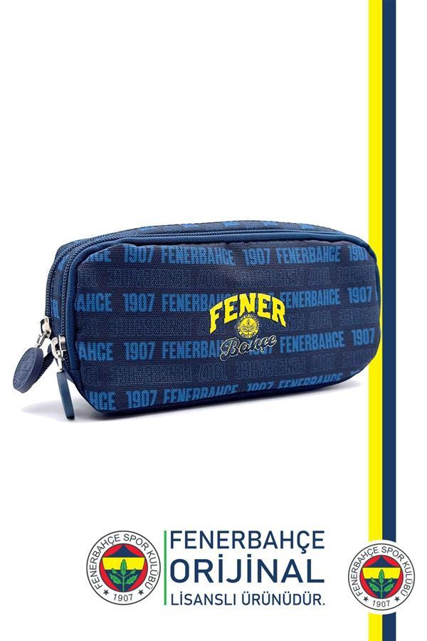 Fenerbahçe Orijinal Lisanslı Kalemlik Çift Gözlü Kalem Kutusu - Image 1