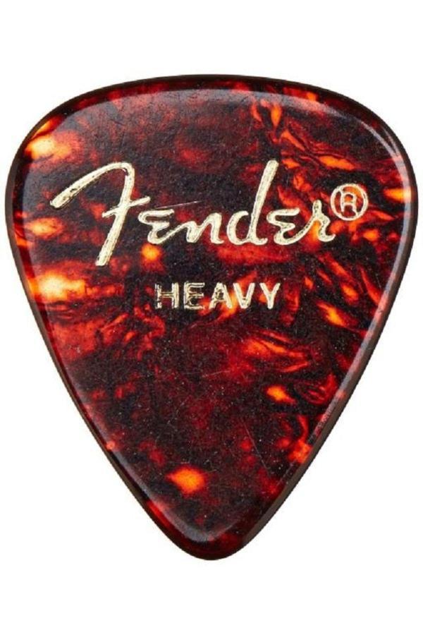Fender Classic Celluloid Picks 351 Shape Made In Usa Shell Pick Heavy Pena - Image 1
