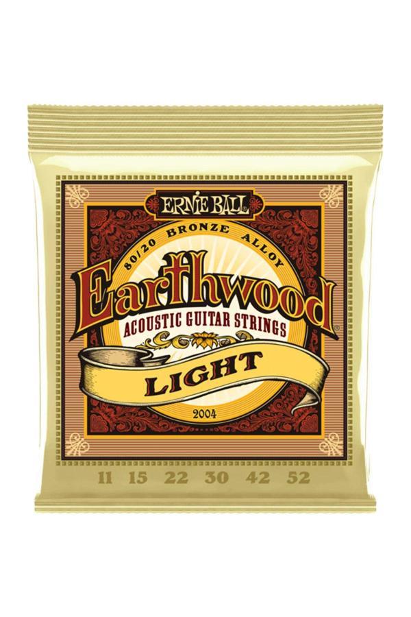 P02004 Earthwood Light 11/52 80/20 Bronze Takım Tel Akustik Gi - Image 1