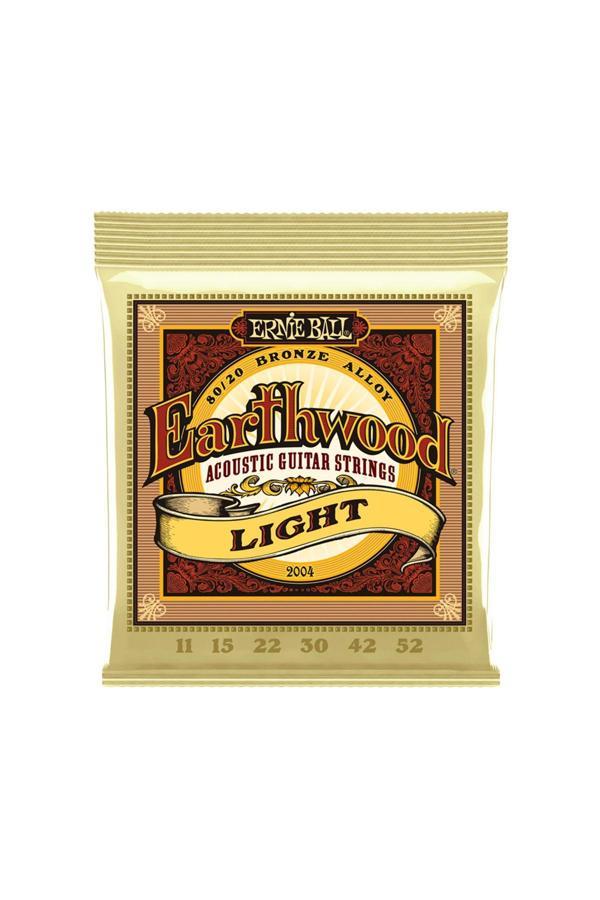 P02004 Earthwood Light 80/20 Bronze 0.11 - 0.52 Akustik Gitar Teli - Image 1