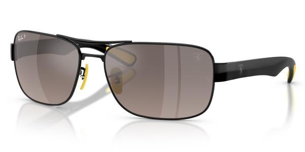Ray-Ban RB3763M F1205J 64 Ferrari Polarize Unisex Güneş Gözlüğü - Image 1
