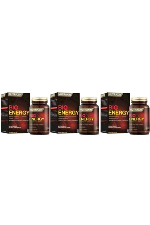 Nutraxin Big Energy 60 Kapsül 3 Adet - Image 1