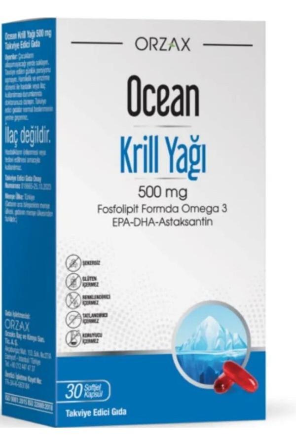 Ocean Krill Oil 500 Mg 30 Kapsül - Image 1