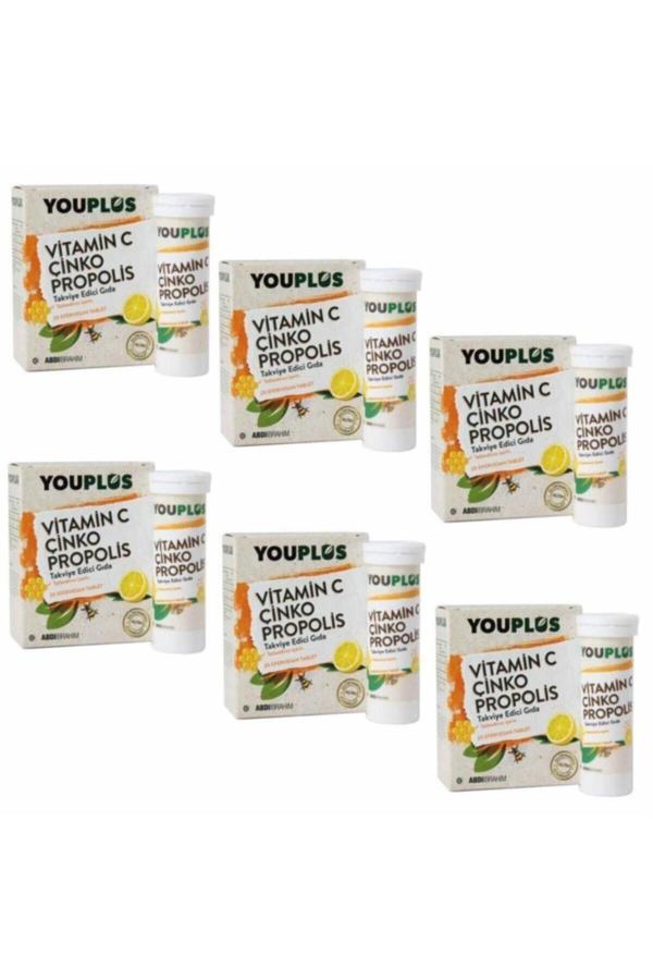 Youplus 20 Efervesan Tablet 6 Adet - Image 1