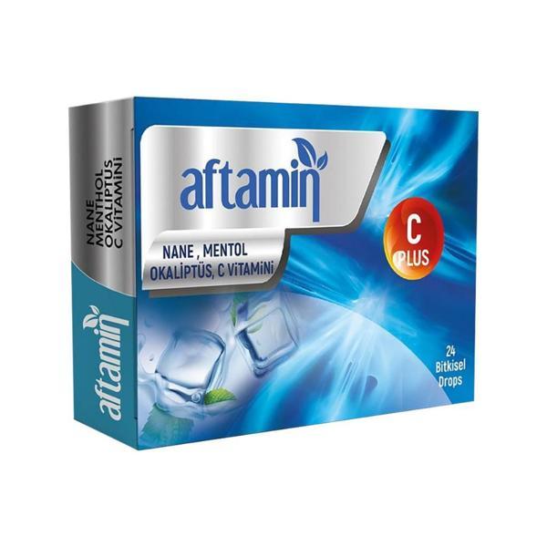 Aftamin Nane Mentol Okaliptüslü Pastil 24 Adet - Image 1