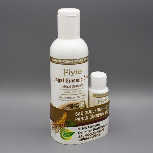 Fiyto Ginseng Özlü Şampuan 500 ml + Saç Serumu 75 ml - Image 1