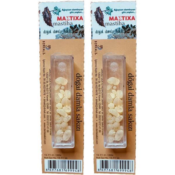Mastiha Doğal Damla Sakızı Kartela 2 Adet 1 G - Image 1