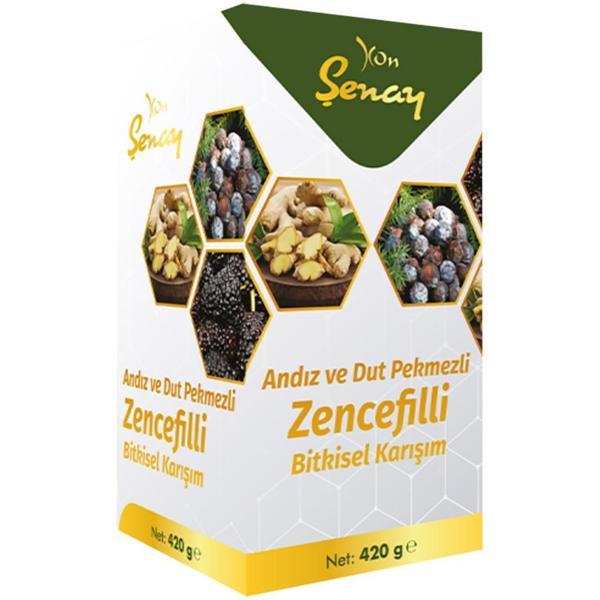 Şenay Andız ve Dut Pekmezli Zencefilli Bitkisel Macun 420 G - Image 1