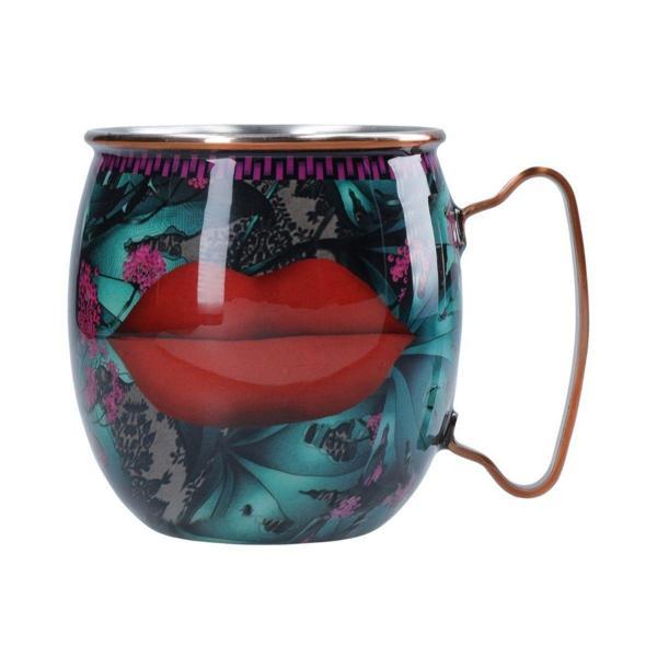 Mikasa Sarah Arnett Paslanmaz Çelik 450 ml Moscow Mule Kupa Dudaklar - Image 1