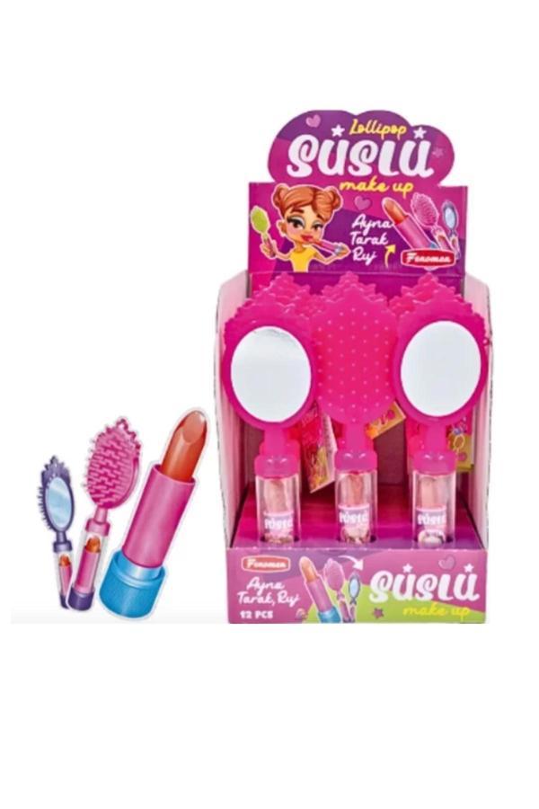 Fenomen Süslü Lolipop Ruj Şeker 12'li Paket - Image 1