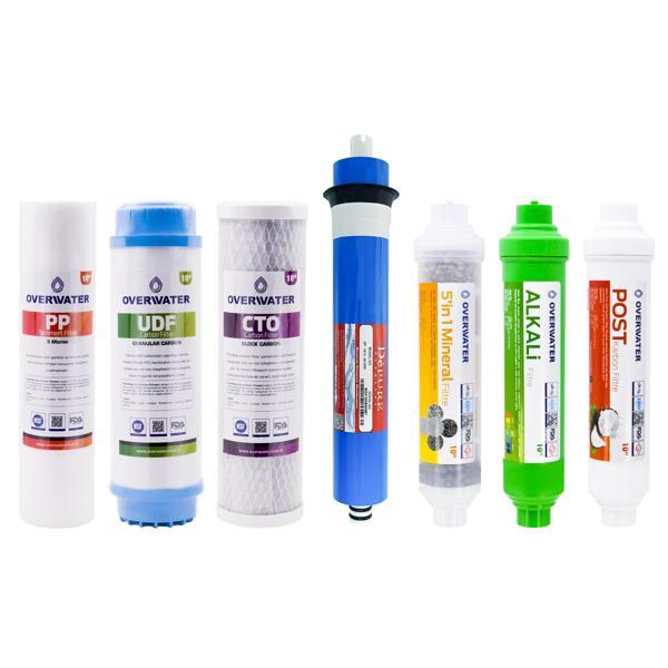 Açık Kasa Su Arıtma Cihazı 7 Li Filtresi Seti 11 Aşamalı Özel Sarım Membran Filtre - Image 1