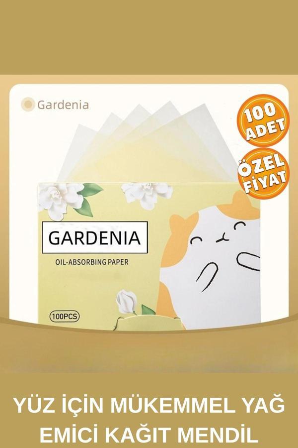Gardenya Yağlı Ciltler Için Yüz Mendili Yağ Kontrol Kağıdı Yağ Emici Kağıt Unisex Oil Control Paper - Image 1