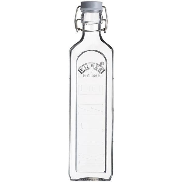 Kilner Klipsli Cam Şişe 1 Lt Şeffaf/Gri - Image 1