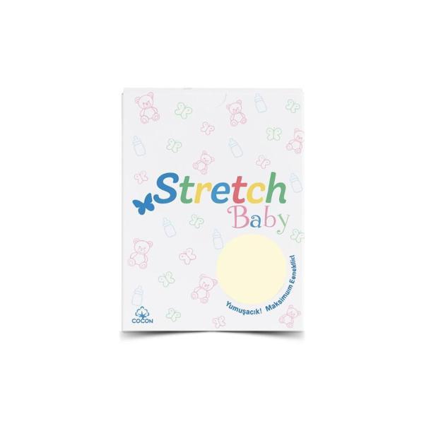Stretch Bebek Lastikli Çarşaf Krem - Image 1