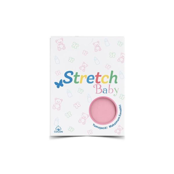 Stretch Bebek Lastikli Çarşaf Pembe - Image 1