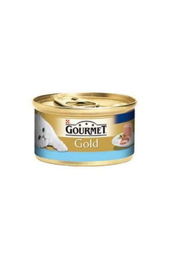Gold Kıyılmış Ton Balıklı Kedi Konservesi 85 gr. X 24 Adet - Image 1