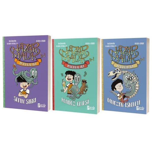 Nazar Malik Serisi Seti - 3 Kitap Takım - Parola Yayınları - Image 1