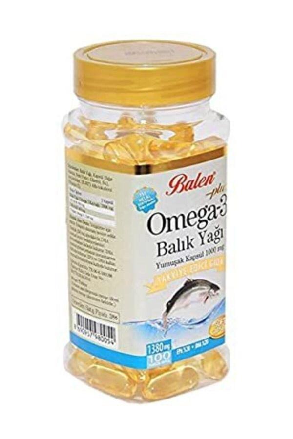 Balen Omega 3 Derin Deniz Balık Yağı Kapsül 100 Kapsül - Image 1