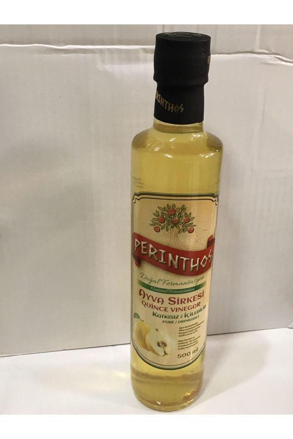 Perinthos Doğal Ayva Sirkesi 500 Ml Cam Şise - Image 1
