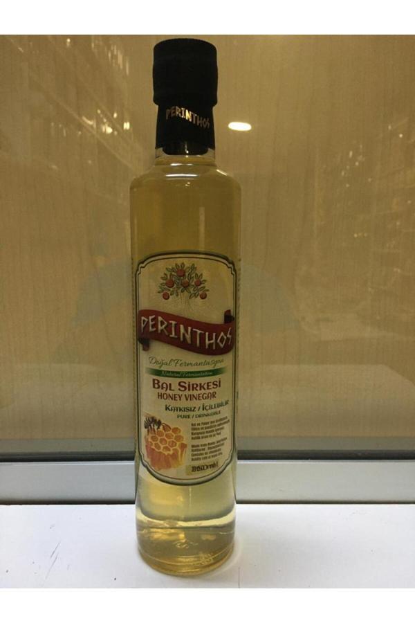 Perinthos Doğal Bal Sirkesi 500 Ml Cam Şise - Image 1