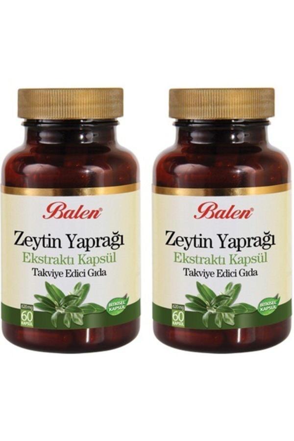 Balen Zeytin Yaprağı Ekstrat Kapsül 620Mg*60 - 2 Adet - Image 1