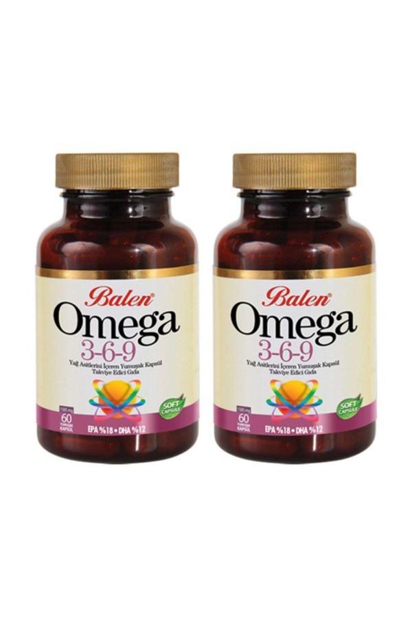 Balen Omega 3,6,9 Yumuşak Kapsül - 60 Kapsül - 2 Kapsül - Image 1