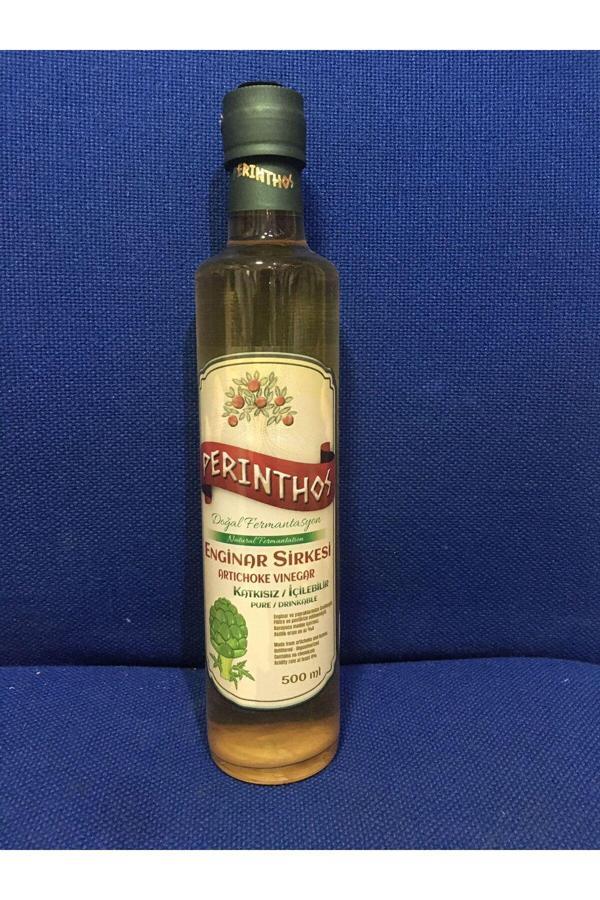 Perinthos Doğal Enginar Sirkesi 500 Ml Cam Şise - Image 1
