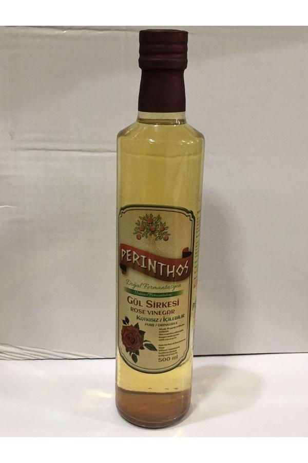 Perinthos Doğal Gül Sirkesi 500 Ml Cam Şise - Image 1