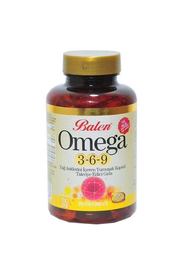 Balen Omega 3-6-9 100 Yumuşak Kapsül*1585Mg - Image 1