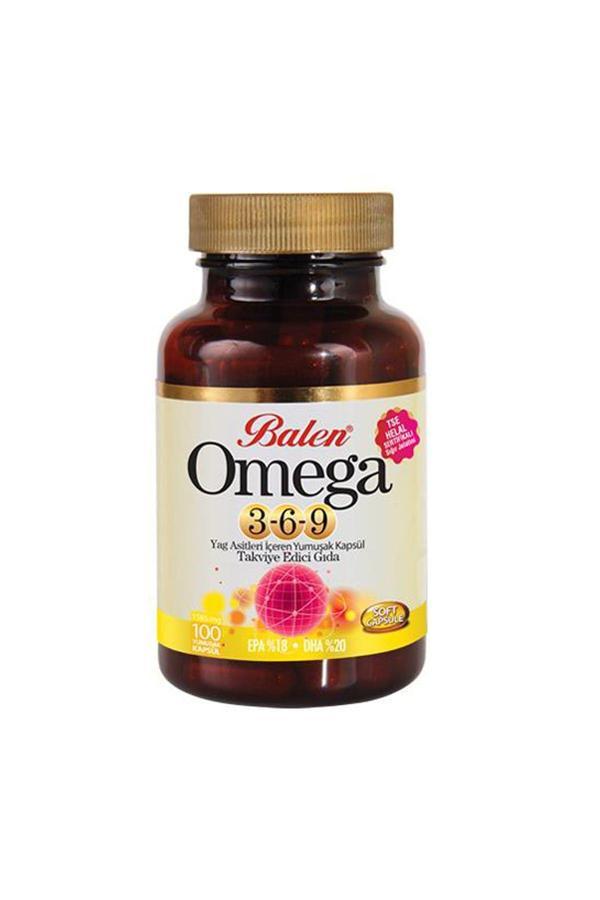 Balen Omega 3-6-9 Yumuşak Kapsül 1200 Mg 100 Kapsül  - Image 1