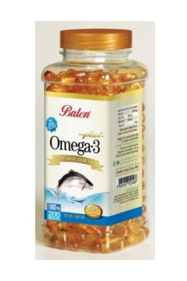Balen Omega-3 (Balık Yağı) Içeren 200 Yumuşak Kapsül - Image 1