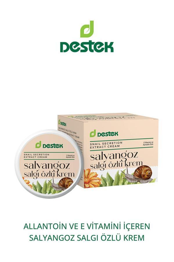 Destek Salyangoz Salgı Özlü Kırışıklık Karşıtı Snail Krem 45 Ml - Image 1