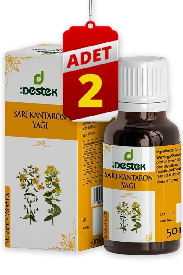 Destek Sarı Kantaron Yağı 50 Ml (2 Adet) - Image 1