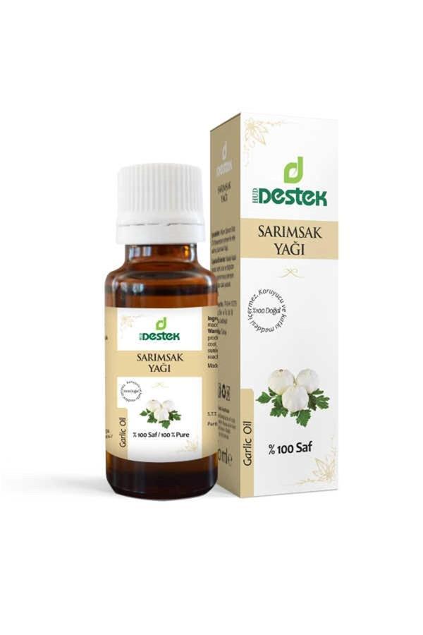 Destek Sarımsak Yağı Soğuk Pres 20Ml - Image 1