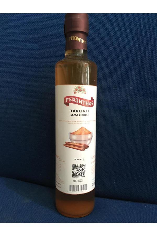 Perinthos Tarçınlı Elma Sirkesi 500 Ml Cam Şise - Image 1