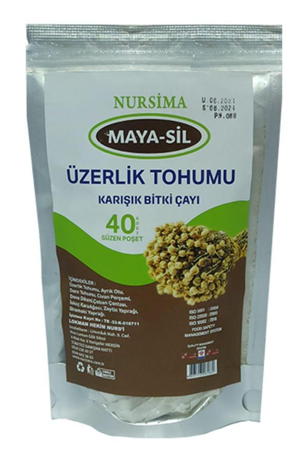 Nursima Maya-Sil Üzerlik Tohumu Bitki Çayı 40 'Lı Süzen Poşet - Image 1