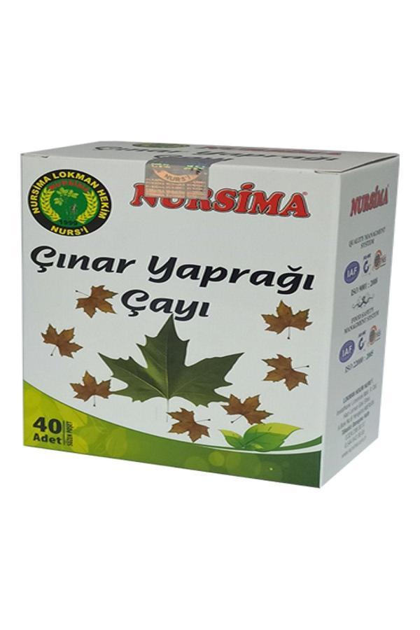 Nursima Çınar Yaprağı Çayı - 40 Adet - Image 1
