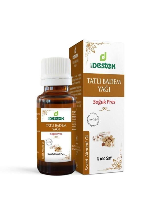 Destek Tatlı Badem Yağı(Soğuk Pres)50Ml 2Adet - Image 1
