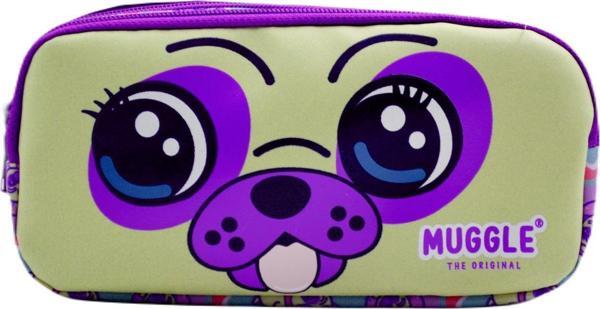 Muggle Dog Mor 2 Gözlü Kalemlik Çantası (MU-7020) - Image 1