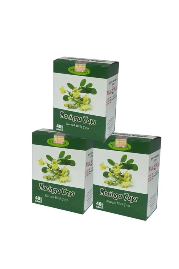 Nursima Moringa Bitki Çayı Seti 3 Adet X 40 Lı - Image 1