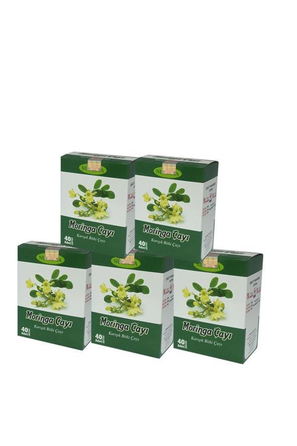 Nursima Moringa Bitki Çayı Seti 5 Adet X 40 Lı - Image 1