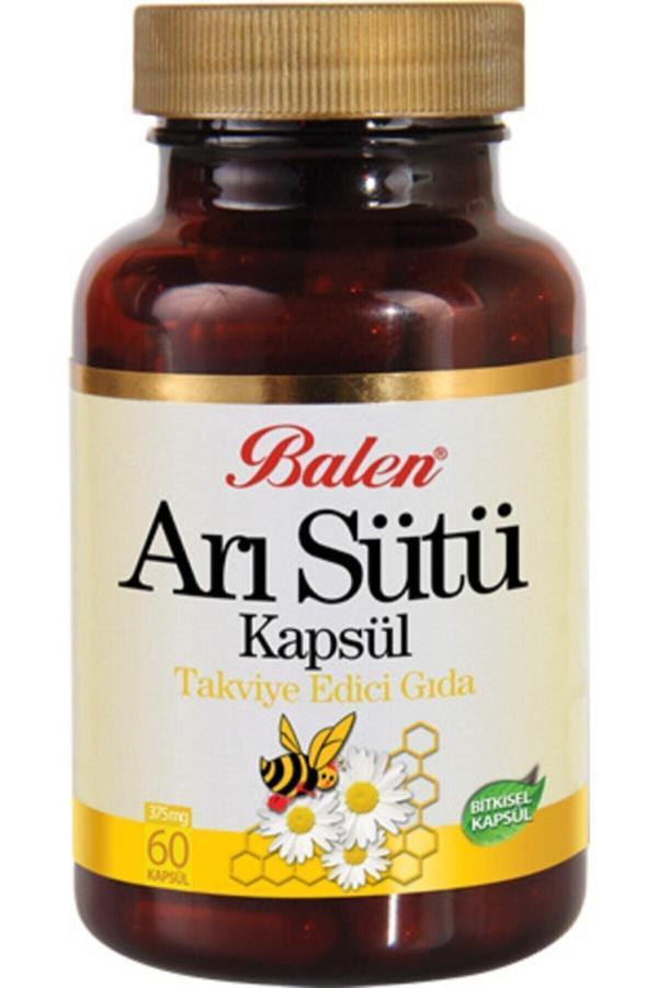 Balen Orjinal Belen Arı Sütü Gıda Takviyesi 375Mg 60 Kapsül - Image 1
