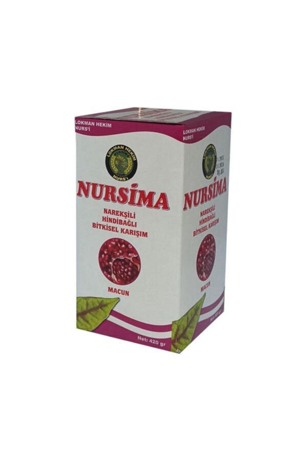Nursima Nar Ekşili Hindibalı Bitkisel Karışım Macun 420 Gr - Image 1