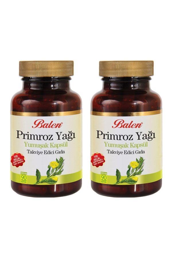 Balen Primroz Çiçeği Yağı 650 Mg 90 Kapsül X 2 Adet - Image 1