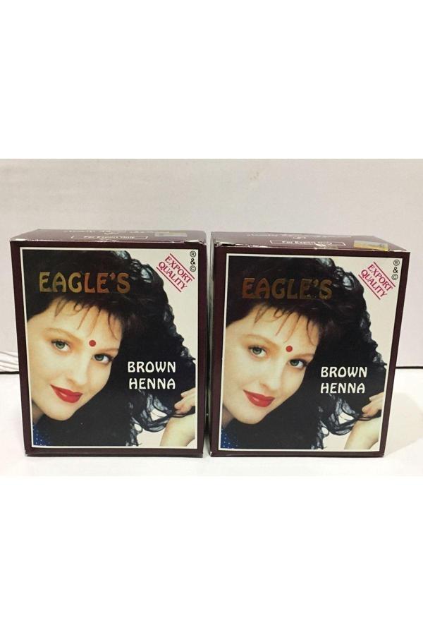 Eagles Brown Henna Kahverengi Hint Kınası 6'Lı 1 Kutu 2 Adet - Image 1