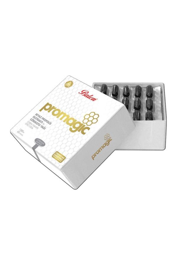 Balen Promagıc Çörekotu Yağı + Beyaz Propolis Ekstraktı 60 Kapsül - Image 1