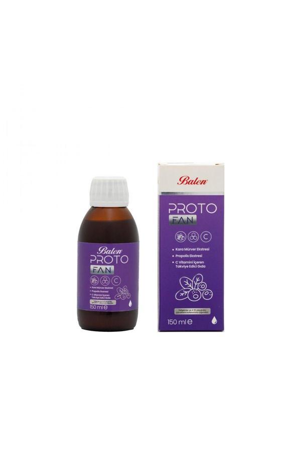 Balen Protofan Kara Mürver Ekstresi, Propolis Ekstresi Ve C Vitamini Içeren Şurup - Image 1